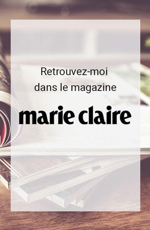 Article dans le magazine Marie-Claire